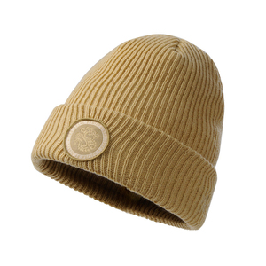 Gradient Color <b>Wool</b> Blend <b>Beanie</b> <b>Hats</b> Fluffy Faux Fur Patterned Knit Caps Cable Knit Style Cable Knit Style - Product Image 3