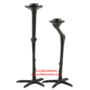 Candelero de Metal dorado antiguo, diseño de lujo hecho a mano para interiores y exteriores, para fiestas y decoración del hogar - Product Image 4