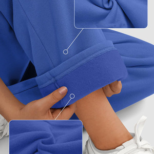 Pantalons de survêtement évasés tendance à la vente chaude pour femmes, tissu de haute qualité, matière douce texturée, pantalons de survêtement évasés pour femmes - Product Image 5