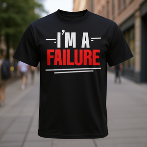 Maglietta Promozionale con Sfoggio di Umorismo Sarcasmico: Sono un Falito - Product Image 3