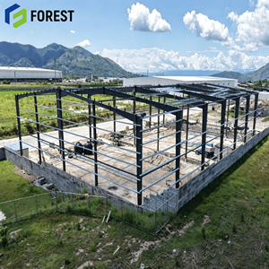 Edificio Metálico Prefabricado Q235B de Apariencia Moderna y Sostenible para Plantas Químicas, Proyecto Arquitectónico Integral - Product Image 3