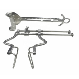 Laparotomía de grado médico Instrumentos quirúrgicos BALFOUR RETRACTOR ABDOMINAL 10 "Herramientas de Cirugía de acero inoxidable reutilizables - Product Image 3