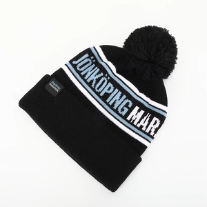 Bonnet en acrylique personnalisé avec logo en relief, fabrication OEM, bonnets tricotés chauds d'hiver, unisexe, décontracté, couvre-chef de ski courant, fournisseur - Product Image 6