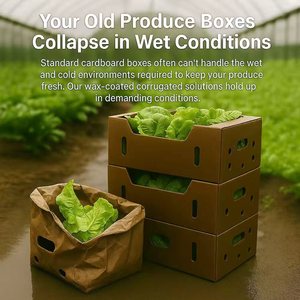 Sáp tráng sóng hộp carton cho thịt đông lạnh thịt bò thịt lợn gia cầm lạnh chuỗi lưu trữ giao thông vận tải và xuất khẩu bao bì - Product Image 4