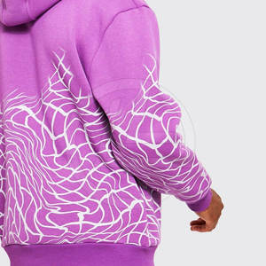 Venta al por mayor de chándales de invierno para hombre con logotipo personalizado impreso-calidad premium ligero y transpirable 100% ropa de calle de algodón - Product Image 3