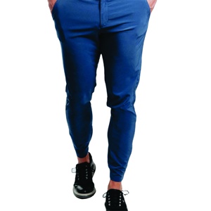 Pantalones rectos de poliéster con logotipo personalizado, ropa de alta calidad, pantalones de golf de 4 vías, elásticos, de secado rápido, ajustados, pantalones de Golf por sublimación - Product Image 1