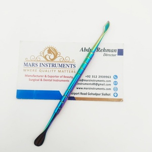 Poussoir à ongles réutilisable à deux extrémités Outil de manucure en acier inoxydable pour enlever les cuticules - Product Image 5