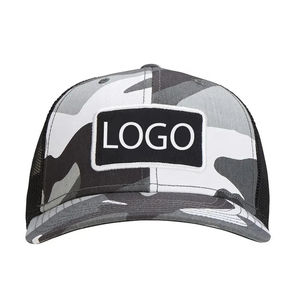 Gran oferta, gorra de camionero desgastada Vintage de 5 paneles, gorra deportiva Unisex ajustable con estampado Digital y logotipo personalizado - Product Image 6