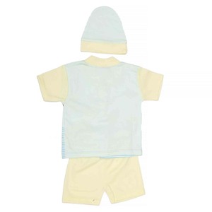 Combinaisons pour nouveau-nés garçons 3 pièces - Bleu - Product Image 3