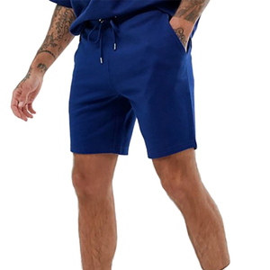 2025 hommes décontracté imprimé court survêtement ensembles 100% Polyester noir personnalisé à manches courtes chemise respirant grande taille pour l'été - Product Image 2