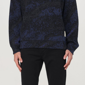 Sudaderas con capucha estampadas de talla grande para hombre con servicio OEM, sudaderas con capucha de poliéster por sublimación hechas a medida, precio barato con OEM - Product Image 3