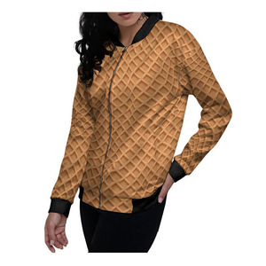 Chaqueta Deportiva Acolchada de Satén para Mujer, Transpirable, Ligera, de Manga Larga, con Forro de Secado Rápido - Product Image 5