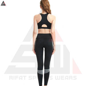 Top vente femmes Yoga Sport soutien-gorge de haute qualité Logo personnalisé avant Sublimation respirant soutien moyen Spandex/Nylon - Product Image 6