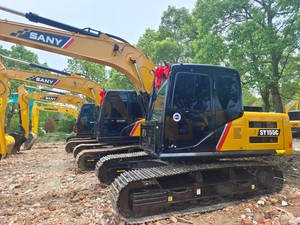 Excavatrice d'occasion Sany SY155C fiable, faible nombre d'heures de fonctionnement, 15,5 tonnes, pour travaux de terrassement et aménagement paysager - Product Image 4