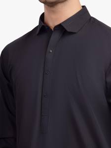 Salwar Kameez Classique pour Hommes Pakistanais, Vêtement Ethnique Traditionnel pour Mariage, Eid, Jumma, Tenue Quotidienne Décontractée, Usage Formel - Product Image 3