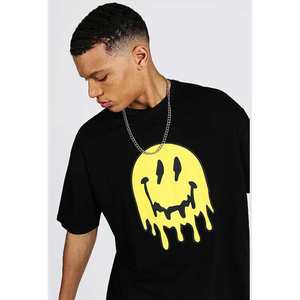 เสื้อยืดผ้าฝ้ายพิมพ์ลาย DTG เสื้อยืดพิมพ์ลายสำหรับผู้ชายแนวสตรีทเสื้อยืดลายกราฟิก - Product Image 3