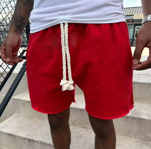 Custom Embroidery Shorts <b>Men's</b> Solid Color <b>Jeans</b> Patches Shorts <b>Men</b> Custom Distress <b>Embroider</b> <b>Mens</b> Sweat Short - Product Image 1