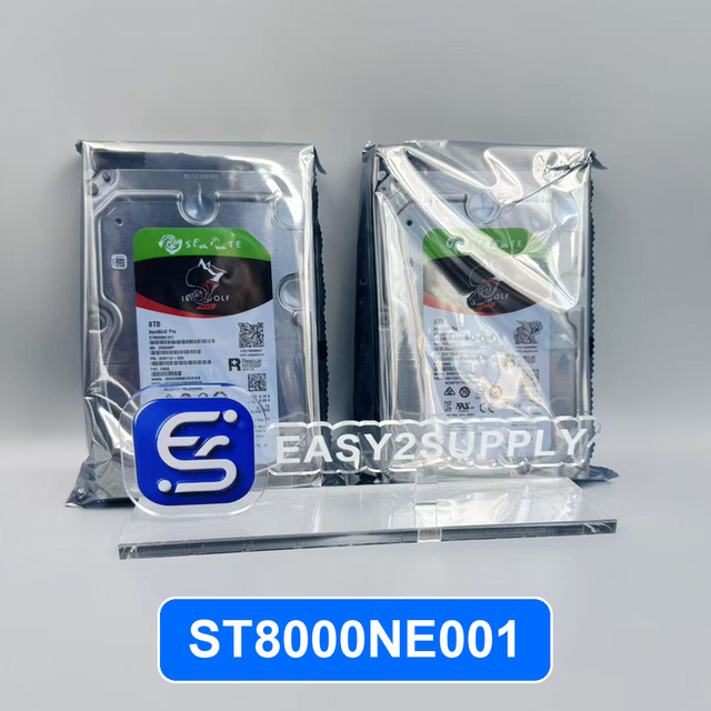 Used IronWolf 8TB NAS Internal Hard Drive HDD 3.5 Inch SATA 6Gb/s 7200 RPM 256MB Cache for RAID ST8000NE001 NAS Drive