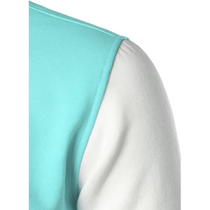 Chaqueta Bomber de Piloto para Hombre, Estilo Universitario, Color Sólido, Informal, para Primavera y Otoño - Product Image 5