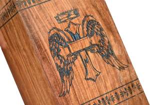 Planche à graver Mouche Urne en résine Cendres Souvenir Crémations en résine pour cendres Boîte en bois pour cendres humaines Urne commémorative pour animaux de compagnie - Product Image 5