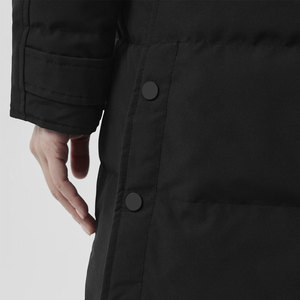 Chaqueta Parka de manga larga para mujer, diseño personalizado, Abrigo acolchado de algodón, chaqueta Parka de color sólido para mujer - Product Image 4