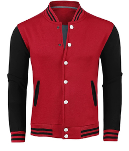 Veste d'hiver Homme 2025 Vente en gros Vestes universitaires pour hommes Vestes de baseball personnalisées Broderie de lettres Vestes universitaires OEM. - Product Image 1