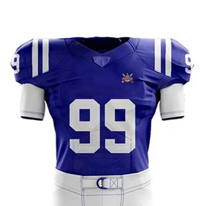 Uniforme de Fútbol Americano de Manga Corta para Adultos, Diseño de Última Generación, Colores y Logotipo Personalizables, Transpirable, Tallas Grandes, Servicio OEM de Alta Calidad - Product Image 3