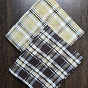 Premium 100% algodón Oxford Checks Shirting tela exportación calidad camisa Material para hombres y mujeres desgaste - Product Image 1