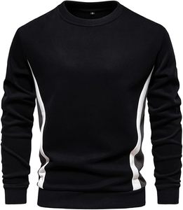 OEM Custom Digital Printing Autumn <b>Sweatshirt</b> for Men Personalized Brand Logo Hooded Ribbed Panel Windproof Eco-Friendly - Product Image 2