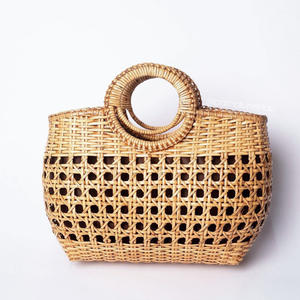 Sacs en rotin faits main pour femmes, prix de gros, sac à main de haute qualité, sacs à main pour femmes - Product Image 5