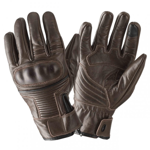 Genuine Brown Leather Gloves for Men Printed Touring Motorbike Gloves for Summer Cruiser Auto Racing Wear Custom Team Winter - Product Image 1