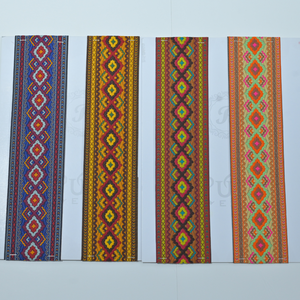 Timeless 7,5 cm Jacquard encaje a rayas suave elegante decorativo acento moda costura artesanía disponible colores surtidos - Product Image 3