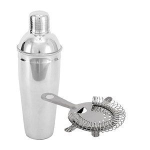 Ensemble d'outils de barre de shaker à cocktail de qualité supérieure, kit de barman en acier inoxydable avec tous les accessoires de bar ensemble de 2 pièces - Product Image 1