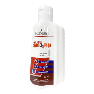 Aceite Esencial Compuesto Herbal SAO VIET, Aceite Caliente de 60 ml, Alivio Rápido para Dolores Musculares, para Todo Tipo de Piel, Vietnam - Product Image 4