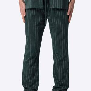 Pantalones con cordón a rayas duraderos para hombre: alta calidad, cómodos y perfectos para el uso diario y las actividades informales - Product Image 1