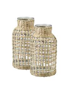 Maceta de mimbre tejida a mano al por mayor, cestas para macetas, decoración del hogar, cestas de mimbre, macetas para plantas de interior, Decoración de mesa - Product Image 3