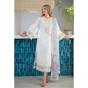 Shalwar Kameez de Diseño 2024, Estilo Boutique, Informal, para Fiesta, Moda India y Pakistaní, Transpirable, de Poliéster y Algodón - Product Image 6