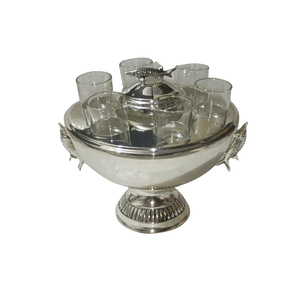 ชามแก้วคาเวียร์ทองเหลือง epns อุปกรณ์เซิร์ฟเวอร์ - Product Image 4