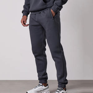 OEM Custom Logo Men's <b>Fleece</b> Jogger Graphiter Cotton Slim Fit Sweatpants For Men Breathable Men's Pants & <b>Trousers</b> With Pockets - Product Image 5