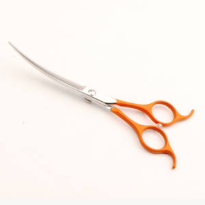 Ciseaux incurvés de toilettage pour chiens Ciseaux multicolores en acier inoxydable pour animaux de compagnie - Product Image 5