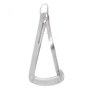 Calibre de couronne dentaire orthodontique Iwanson de qualité supérieure, durable, de haute qualité, réutilisable, en acier inoxydable allemand, avec ressort pour mesurer la cire - Product Image 1
