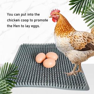 4 Œufs en bois pour poules | Œufs artificiels pour poules pondeuses en poulailler et à la ferme - Product Image 6