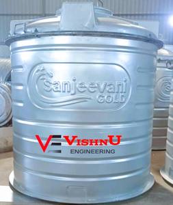 Machines de réservoir d'eau en acier en plastique robuste de qualité supérieure Moules rotatifs Produit de qualité supérieure pour les exportateurs indiens - Product Image 2