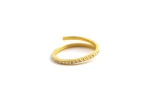 Stackable Silver <b>Ring</b> Handmade 925 Sterling Silver Minimalist <b>Ring</b> Diamond <b>Dainty</b> <b>Ring</b> For Her - Product Image 5