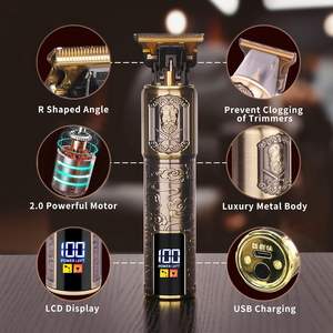 Rasoio elettrico per uomo lamina rasoi, rasoio per <span class=keywords><strong>barba</strong></span> per capelli toelettatura <span class=keywords><strong>Kit</strong></span> <span class=keywords><strong>rasatura</strong></span>, Cordless testa rasoio - Product Image 5