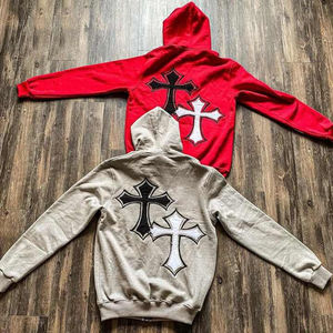 เสื้อฮู้ดดี้ผู้ชายลายฮิต เสื้อสวมหัวแขนยาว เสื้อสเวตเตอร์ถัก ดีไซน์ลำลอง แฟชั่นทันสมัย - Product Image 4