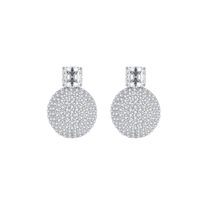 NOVAMART Fine Asscher Cut Moissanite <b>Drop</b> Earrings 2 Carat Wholesale Export - Product Image 1
