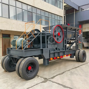 Mesin Penghancur Batu Portabel <span class=keywords><strong>Jaw</strong></span> <span class=keywords><strong>Crusher</strong></span> <span class=keywords><strong>PE</strong></span> 400x600 Buatan China, Mesin Penghancur Batu Kuarsa untuk Penjualan Pertambangan Batubara di Indonesia - Product Image 1