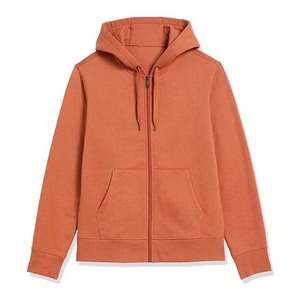เสื้อมีฮู้ดสำหรับผู้ชายผ้าคอตตอนฟลีซระบายอากาศได้ดีแขนยาว - Product Image 3