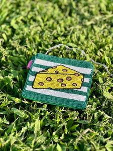 Hand Beaded Beach Babe Pouch Starfish Sequin Design Mini Zipper Clutch Embroidered Coin Purse Custom Bead Bag <b>Gift</b> Travel Trendy - Product Image 6